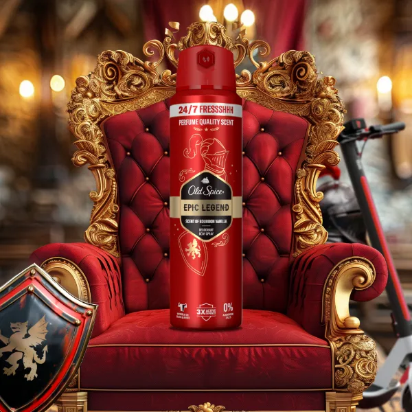 Old Spice Epic Legend Deo Spray Férfiaknak, 150 ml termékhez kapcsolódó kép