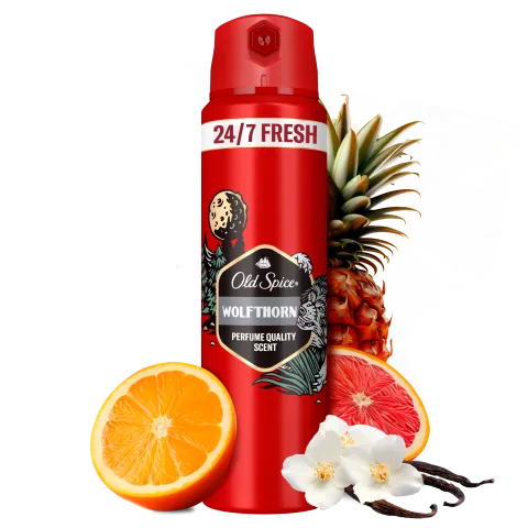 Old Spice Wolfthorn Deo Spray Férfiaknak, 150 ml termékhez kapcsolódó kép