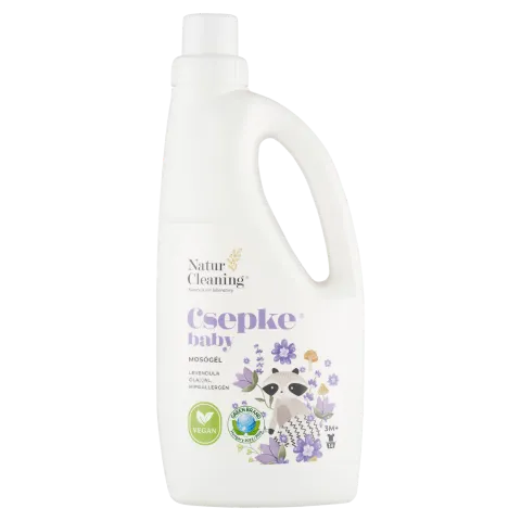 Csepke Baby hipoallergén mosógél levendula olajjal 14 mosás 1000 ml termékhez kapcsolódó kép