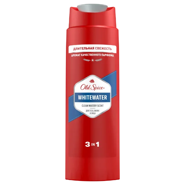 Old Spice Whitewater Férfi Sampon és Tusfürdő, Hosszan Tartó Frissesség, 250 ml termékhez kapcsolódó kép