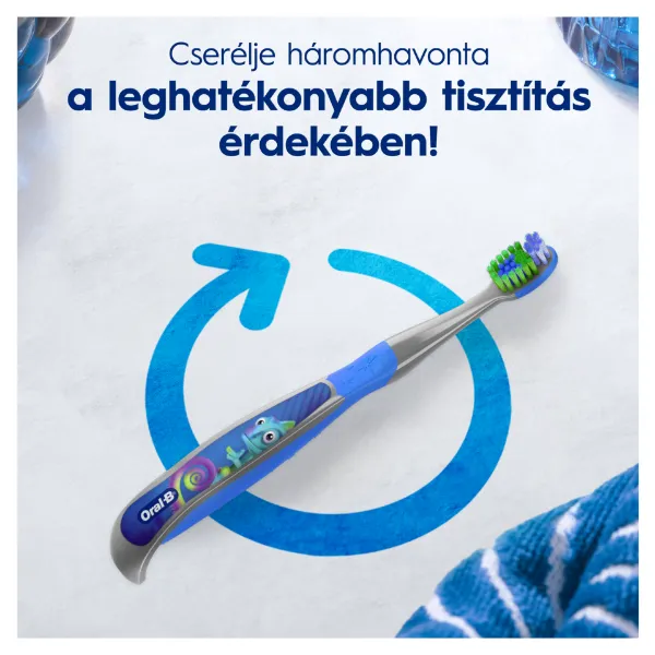 ORAL-B Junior Manuális Fogkefe – Extra Puha Sörték – 6–12 Éveseknek, 1 termékhez kapcsolódó kép