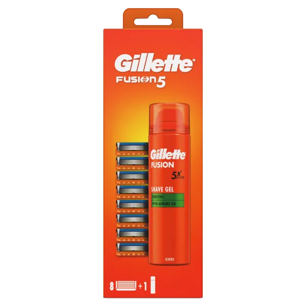 Gillette Fusion5 Borotvabetétek Férfi Borotvához,  Borotvabetétek, 5 Penge, Precíziós Nyíró termékhez kapcsolódó kép