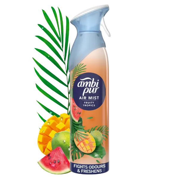 Ambi Pur Légfrissítő Spray Fruity Tropics 185 ml termékhez kapcsolódó kép