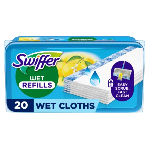 Swiffer Sweeper Nedves Utántöltő Lemon Illattal, 20 db termékhez kapcsolódó kép