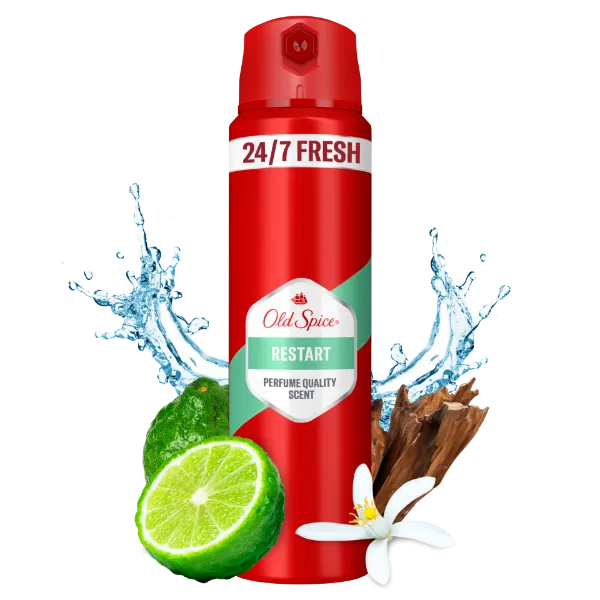 Old Spice Restart Deo Spray Férfiaknak, 150 ml termékhez kapcsolódó kép