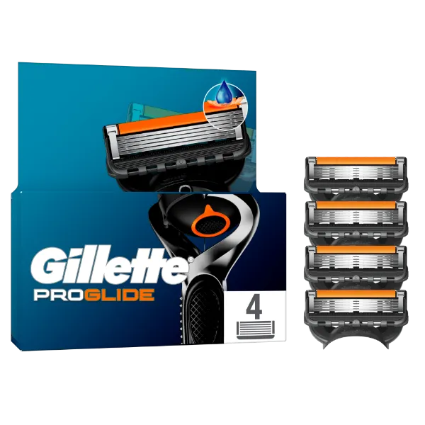 Gillette ProGlide Férfi Borotvabetétek, 4 Borotvabetétek, 5 Penge, Precíziós Nyíró termékhez kapcsolódó kép
