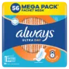 Always Ultra Day Normal Egészségügyi Betét (1-es Méret) Szárnyas Betét x 56] termékhez kapcsolódó kép
