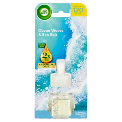 Air Wick Óceáni Szellő és Tengeri Só elektromos utántöltő légfrissítő készülékhez 19 ml termékhez kapcsolódó kép