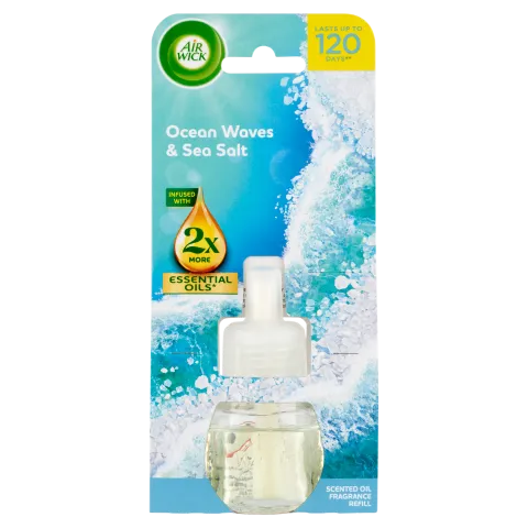 Air Wick Óceáni Szellő és Tengeri Só elektromos utántöltő légfrissítő készülékhez 19 ml termékhez kapcsolódó kép