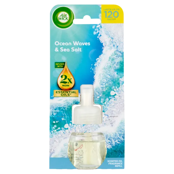 Air Wick Óceáni Szellő és Tengeri Só elektromos utántöltő légfrissítő készülékhez 19 ml termékhez kapcsolódó kép