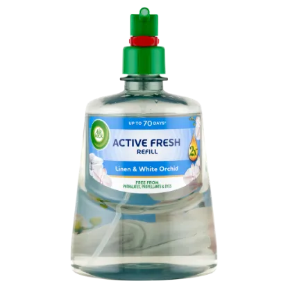 Air Wick Active Fresh Pamut és Fehér Orchidea utántöltő 228 ml termékhez kapcsolódó kép
