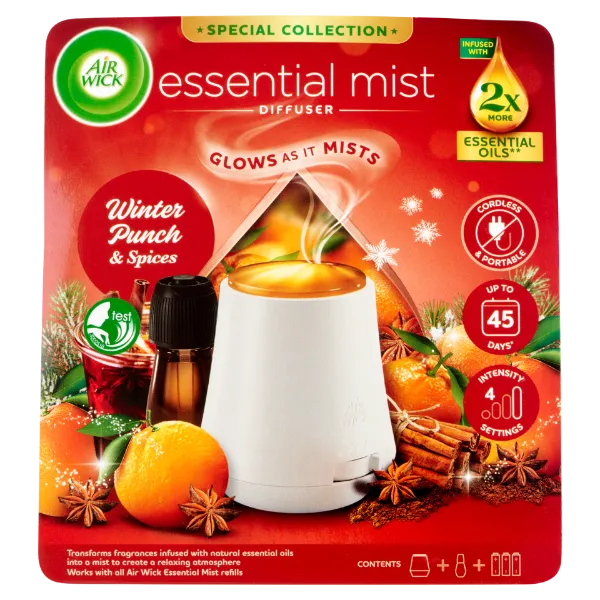 Air Wick Gyümölcsös Téli Puncs aroma diffúzor készülék és utántöltő 20 ml termékhez kapcsolódó kép