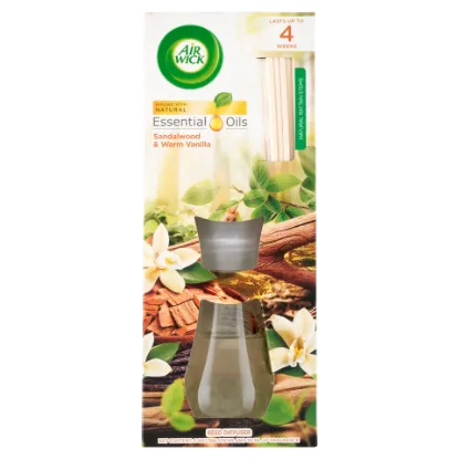 Air Wick szantálfa és lágy vanília pálcikás légfrissítő 30 ml termékhez kapcsolódó kép