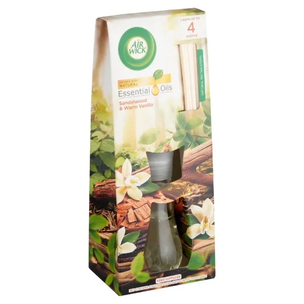 Air Wick szantálfa és lágy vanília pálcikás légfrissítő 30 ml termékhez kapcsolódó kép