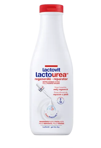 Lactovit Lactourea¹⁰ regeneráló, feszesítő tusfürdő extra száraz bőrre 600 ml termékhez kapcsolódó kép