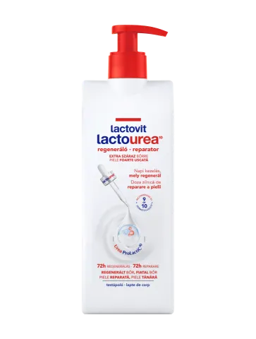 Lactovit Lactourea regeneráló testápoló rendkívül száraz bőrre 400 ml termékhez kapcsolódó kép