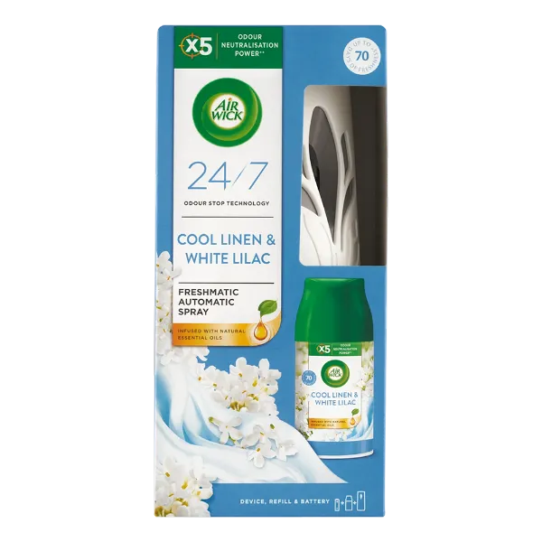 Air Wick Freshmatic Automata Légfrissítő spray készülék 250ml Frissen mosott ruha termékhez kapcsolódó kép