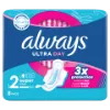 Always Ultra Day Super Egészségügyi Betét (2-es Méret) Szárnyas Betét x 8] termékhez kapcsolódó kép
