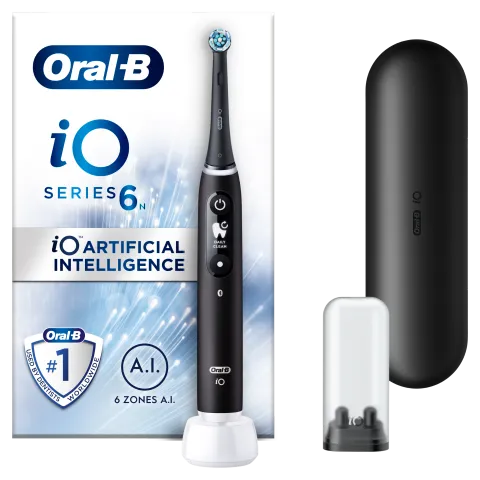 Oral-B iO 6N Elektromos Fogkefe, Fekete termékhez kapcsolódó kép