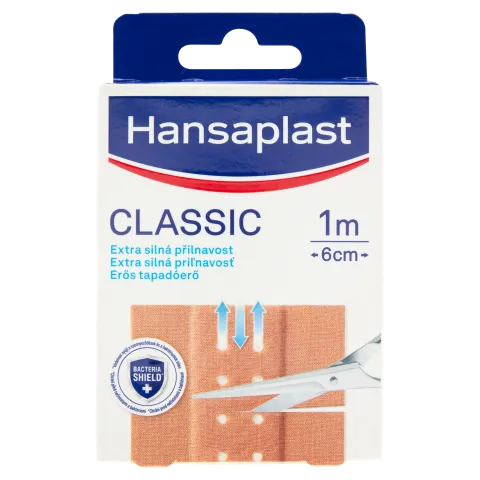 Hansaplast Classic sebtapasz 1 m x 6 cm termékhez kapcsolódó kép