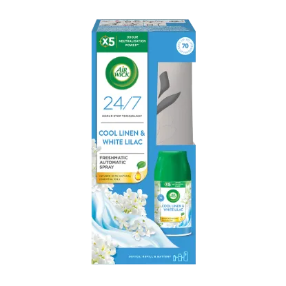 Air Wick Freshmatic Automata Légfrissítő spray készülék 250ml Frissen mosott ruha termékhez kapcsolódó kép