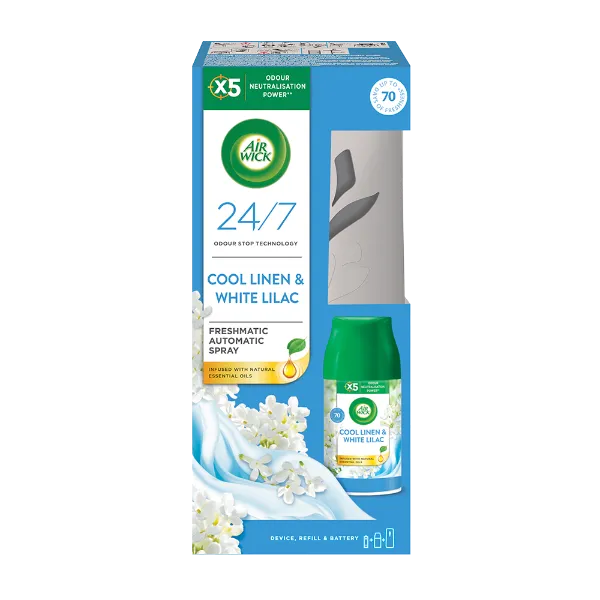 Air Wick Freshmatic Automata Légfrissítő spray készülék 250ml Frissen mosott ruha termékhez kapcsolódó kép