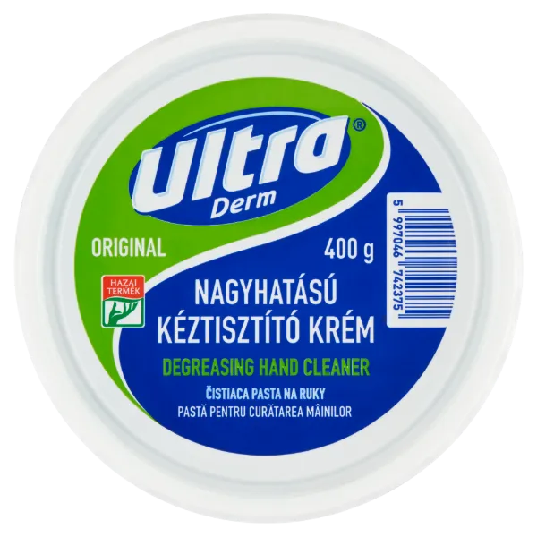 Ultra Derm Original nagyhatású kéztisztító krém 400 g termékhez kapcsolódó kép