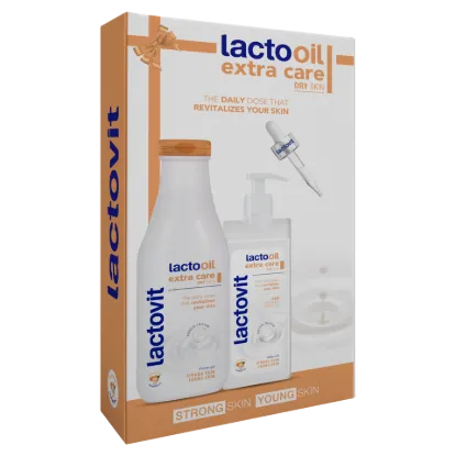 Lactovit Lactooil Extra Care Dry Skin ajándékcsomag termékhez kapcsolódó kép