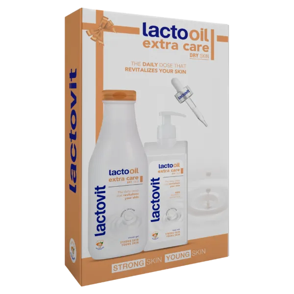 Lactovit Lactooil Extra Care Dry Skin ajándékcsomag termékhez kapcsolódó kép