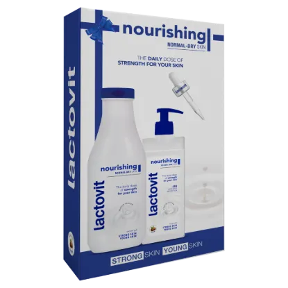 Lactovit Nourishing Normal-Dry Skin ajándékcsomag termékhez kapcsolódó kép