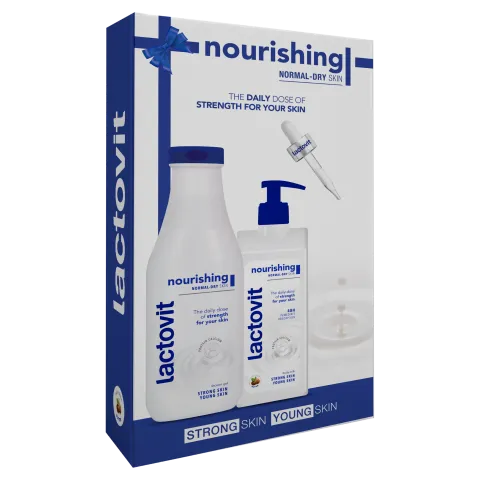 Lactovit Nourishing Normal-Dry Skin ajándékcsomag termékhez kapcsolódó kép