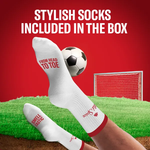 Old Spice Footballer Ajándékszett Captain Stift Dezodorral, Tusfürdővel és Zoknival termékhez kapcsolódó kép