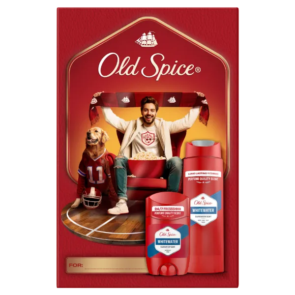 Old Spice Sports Fan Ajándékszett Whitewater Stift Dezodorral és Tusfürdővel termékhez kapcsolódó kép