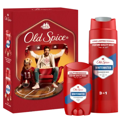 Old Spice Sports Fan Ajándékszett Whitewater Stift Dezodorral és Tusfürdővel termékhez kapcsolódó kép