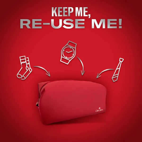 Old Spice Sport Power Ajándékszett Kozmetikai Táskában Izzadásgátló Stift Dezodorral és Spray-vel termékhez kapcsolódó kép