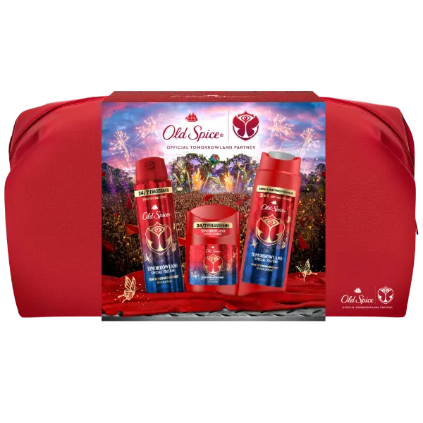 Old Spice Tomorrowland Ajándékszett Stift Dezodor, Spray és Tusfürdő termékhez kapcsolódó kép