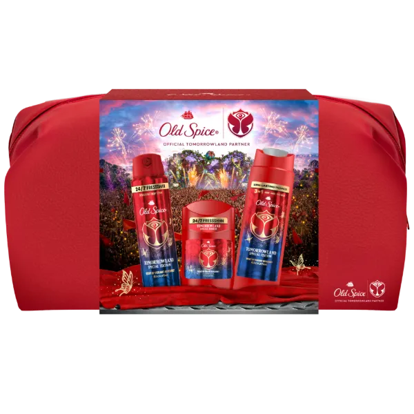 Old Spice Tomorrowland Ajándékszett Stift Dezodor, Spray és Tusfürdő termékhez kapcsolódó kép