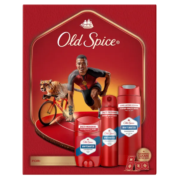 Old Spice Ironman Ajándékszett Whitewater Stift Dezodorral, Spray-vel és Tusfürdővel termékhez kapcsolódó kép