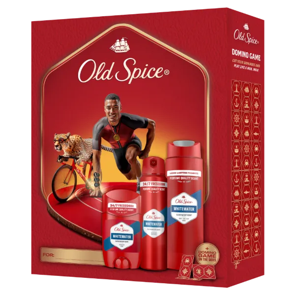 Old Spice Ironman Ajándékszett Whitewater Stift Dezodorral, Spray-vel és Tusfürdővel termékhez kapcsolódó kép