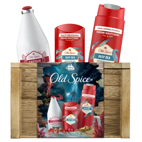 Old Spice Ajándékszett Stift Dezodorral, Tusfürdővel és Arcszesszel termékhez kapcsolódó kép