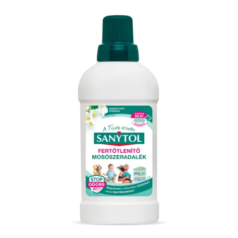 Sanytol fertőtlenítő mosószeradalék 500 ml termékhez kapcsolódó kép