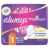 Always Platinum Normal (1-es méret) Szárnyas Egészségügyi Betét, 8 db termékhez kapcsolódó kép