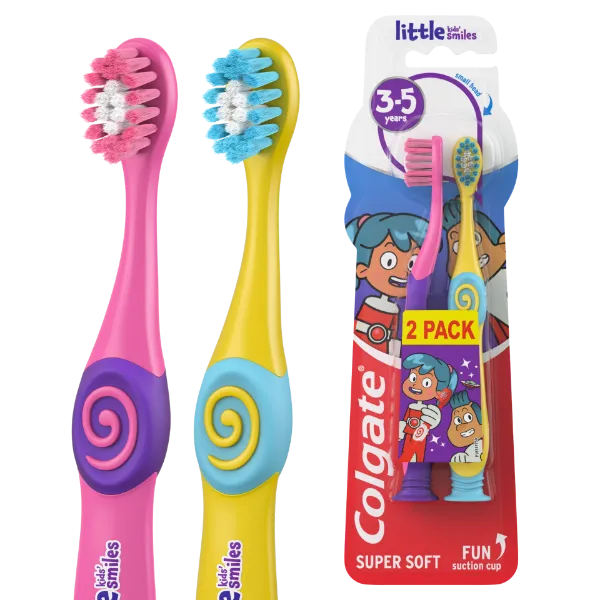 Colgate Little Kids Smile gyerek fogkefe 3-5 éves korig 2 db termékhez kapcsolódó kép