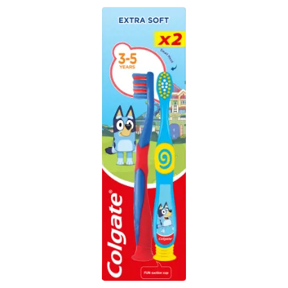 Colgate Little Kids Smile gyerek fogkefe 3-5 éves korig 2 db termékhez kapcsolódó kép