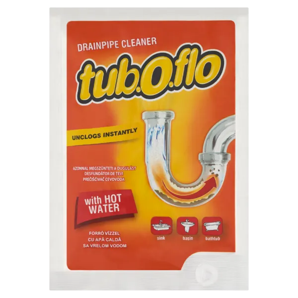 Tub.O.Flo lefolyótisztító granulátum 60 g termékhez kapcsolódó kép