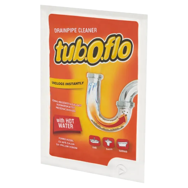 Tub.O.Flo lefolyótisztító granulátum 60 g termékhez kapcsolódó kép