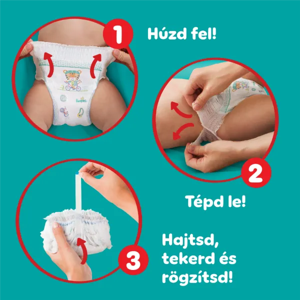 Pampers Premium Care Bugyipelenka - havi pelenkacsomag, Méret: 6, 93 db, 13kg-19kg termékhez kapcsolódó kép