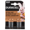 Duracell AAA LR03/MN2400 1,5 V alkáli elemek 4 db termékhez kapcsolódó kép