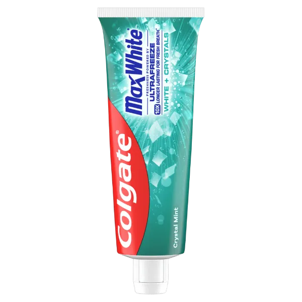 Colgate Max White White + Crystals fogkrém 75ml termékhez kapcsolódó kép