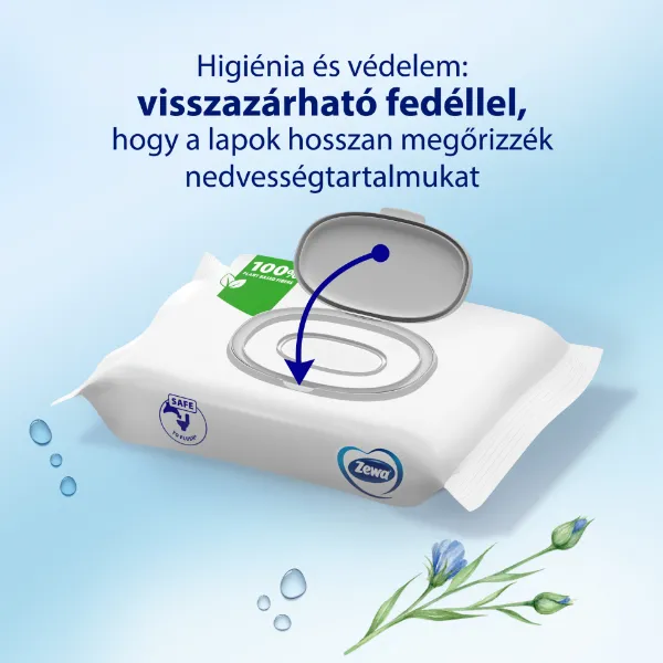 Zewa Sensitive Big Pack nedves toalettpapír 80 db termékhez kapcsolódó kép